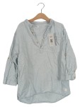 Vorschaubild 1 von Kinder Freizeithemd Gr. 134 Blau Casual Baumwolle Leinen Hemd