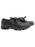 Vorschaubild 1 von Damen Schnürschuhe Gr. 40 Schwarz Modern Profilsohle Alltag