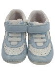 Vorschaubild 1 von Lauflernschuhe Babyschuhe Sneaker Leder Hellblau Gr. 22 WMS Mittel