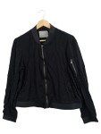 Vorschaubild 1 von Damen Bomberjacke XL Schwarz Viskose Casual