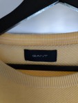 Vorschaubild 3 von Pullover Herren Gelb Gr. 52/L Baumwolle Rippstrick Casual Langarm Alltag