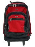 Vorschaubild 1 von Rucksack Rollkoffer Rot Schwarz Sportlich 48cm Reise Schule