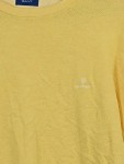 Vorschaubild 4 von Damen Pullover Gelb XL Baumwolle Basic Langarm