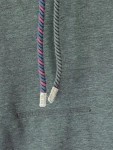 Vorschaubild 5 von Damen Pullover Hoodie Grau L Kapuze Baumwolle Freizeit Casual