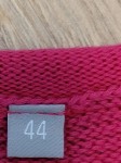 Vorschaubild 5 von Pullover Damen Pink Gr. 44 Baumwolle Blumenmuster Feminin Langarm Freizeit