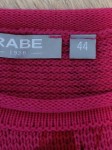 Vorschaubild 3 von Pullover Damen Pink Gr. 44 Baumwolle Blumenmuster Feminin Langarm Freizeit