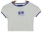 Vorschaubild 2 von Kinder Poloshirt Logo Print Weiß Gr. 140 Sportlich