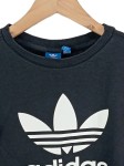 Vorschaubild 2 von Damen Sweatshirt Schwarz Gr. 32/XXS Trefoil Logo Sportlich