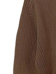 Vorschaubild 3 von Pullover Herren V-Ausschnitt Braun Gr. 42