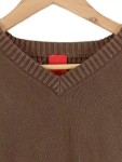 Vorschaubild 2 von Pullover Herren V-Ausschnitt Braun Gr. 42