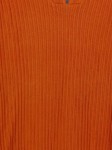 Vorschaubild 4 von Herren Pullover Orange Rippstrick Einheitsgröße Casual Baumwolle