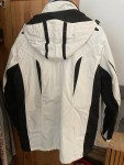 Vorschaubild 2 von Herren Outdoorjacke Skijacke Gr. XL Weiß Schwarz Kapuze