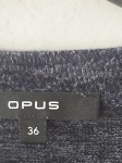 Vorschaubild 4 von Pullover Damen Blau Gr. 36/S Andere Fasern Meliert Casual 3/4-Arm