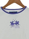 Vorschaubild 4 von Kinder Poloshirt Logo Print Weiß Gr. 140 Sportlich