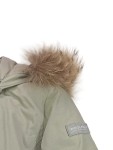 Vorschaubild 5 von Damen Parka Gr. 38/M Outdoor Winterjacke Beige Fellkapuze