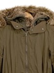Vorschaubild 2 von Parka Damen Gr. 34/XS Oliv Polyester Polyamid Andere Fasern Uni