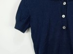 Vorschaubild 5 von Damen Poloshirt Gr. 36/S Blau Klassisch Baumwolle