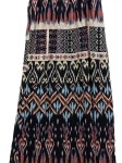 Vorschaubild 3 von Sommerkleid Damen Mehrfarbig Gr. 38/M Viskose Ethno Bohemian