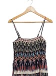 Vorschaubild 2 von Sommerkleid Damen Mehrfarbig Gr. 38/M Viskose Ethno Bohemian