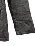 Vorschaubild 4 von Damen Lederjacke Gr. 40/L Braun mit Pelzkragen Elegant