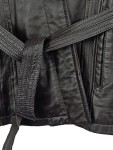 Vorschaubild 5 von Damen Lederjacke Gr. 40/L Braun mit Pelzkragen Elegant