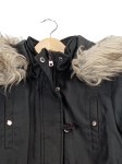 Vorschaubild 2 von Parka Kinder Gr. 158 Schwarz Polyester Uni Casual Freizeit