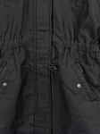 Vorschaubild 4 von Parka Kinder Gr. 158 Schwarz Polyester Uni Casual Freizeit
