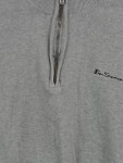 Vorschaubild 2 von Pullover Herren Gr. 46/S Grau Baumwolle Uni Casual Langarm