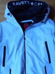 Vorschaubild 2 von Damen Outdoorjacke Grau Gr. 42/XL Polyester Kapuze