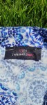 Vorschaubild 4 von Damen Sommerkleid Gr. 40/L Blau gemustert Casual