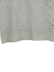 Vorschaubild 2 von Pullover Damen Gr. UNI Grau Wolle Meliert Casual Langarm Freizeit