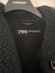 Vorschaubild 5 von Damen Lederjacke Lammfell-Optik Schwarz Gr. 34/XS