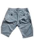 Vorschaubild 5 von Herren Shorts Blau Strukturmuster Casual Gr. W32/48/M
