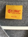Vorschaubild 8 von Kinder Wickelpullover Gr. 152 Grau Langarm Casual