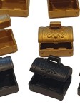Vorschaubild 3 von Schatztruhe Aufbewahrungsbox Gold Kunststoff Kinder Spielzeug