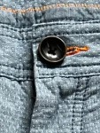 Vorschaubild 4 von Herren Shorts Blau Strukturmuster Casual Gr. W32/48/M