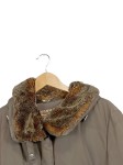 Vorschaubild 2 von Steppjacke Damen Beige Gr. 44/XXL Polyester Polyamid Uni Casual