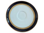 Vorschaubild 1 von Tasse & Untertasse Porzellan Klassisch Geometrisch Mehrfarbig