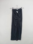 Vorschaubild 2 von Damen Faltenrock Schwarz Gr. 36/S Elegant Maxirock