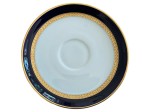 Vorschaubild 1 von Tasse Unterteller Porzellan Mehrfarbig Grafisch Metallic