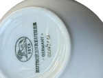 Vorschaubild 5 von Tasse Porzellan Weiß Goldrand Dunkelblau Elegant Olivia 60