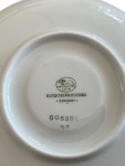 Vorschaubild 4 von Unterteller Porzellan Weiß Geometrisch Elegant 14cm