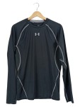 Vorschaubild 1 von Langarmshirt Herren Schwarz Gr. 50/L Polyester Uni Sportlich Logo