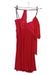 Vorschaubild 1 von Damen Abendkleid Rot Gr. 40/L mit Strass-Applikation elegant