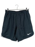 Vorschaubild 1 von Sportshorts Damen Gr. 38/M Schwarz Polyester Uni Sportlich Logo-Print 40 cm