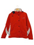 Vorschaubild 1 von Damen Outdoorjacke Gr. 38;M Rot Polyester Kapuze