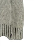 Vorschaubild 2 von Strickjacke Herren Grau Gr. 52/L Polyacryl Meliert Casual Langarm