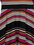 Vorschaubild 2 von EDC Damen Strickkleid gestreift Gr. 40 Casual Mehrfarbig