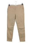 Vorschaubild 1 von Damen Stoffhose Chino Beige Gr. 38 Baumwolle Stretch