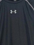 Vorschaubild 3 von Langarmshirt Herren Schwarz Gr. 50/L Polyester Uni Sportlich Logo